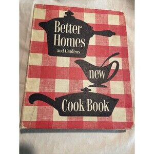 Better Homes & Gardens New Cookbook 1953 copyright first edition seventh printin